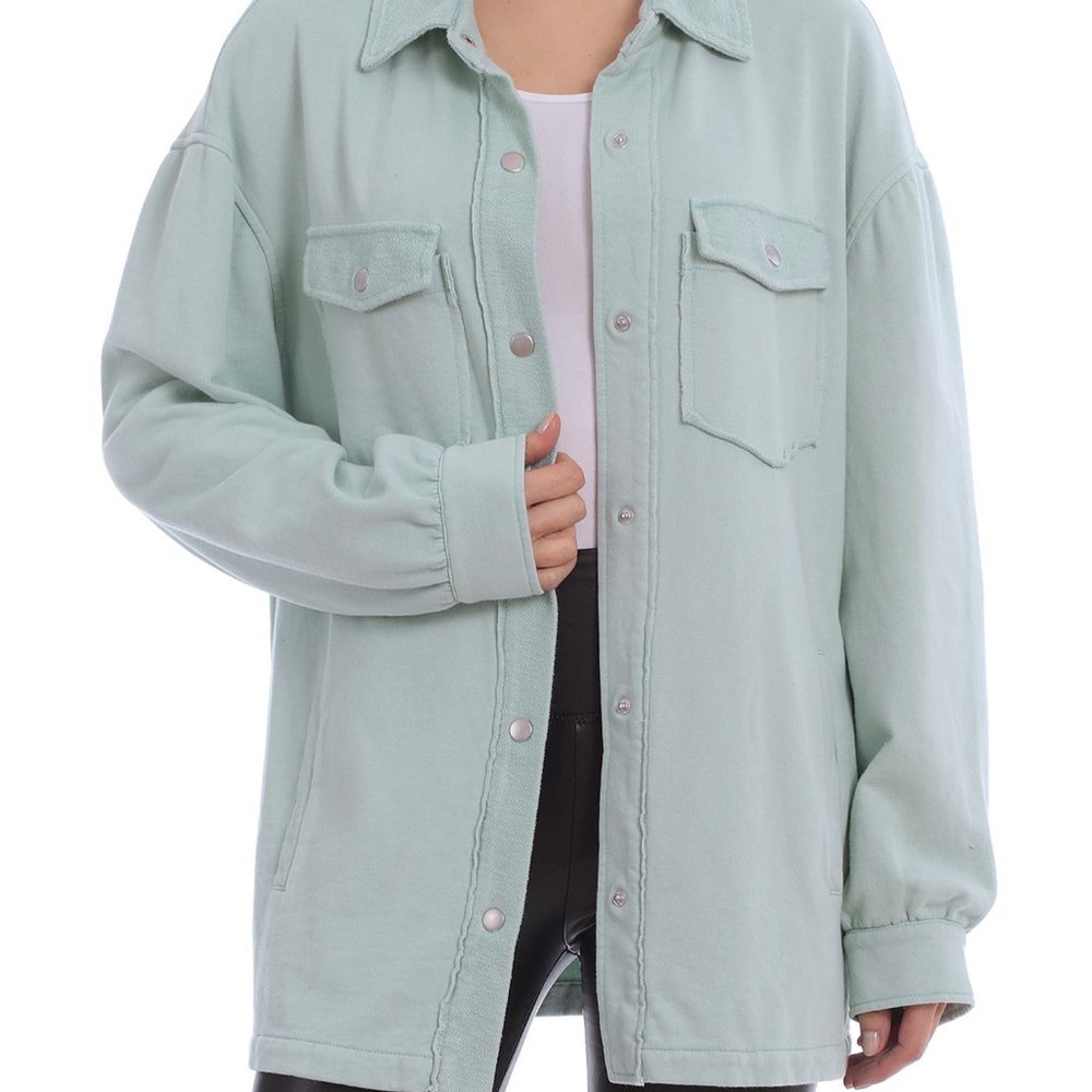 Avec Les Filles Shacket Streetwear Utility